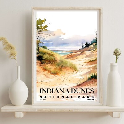 Indiana Dunes National Park Poster, Travel Art, Office Poster, Home Decor | S4 - image6